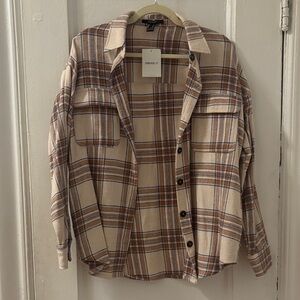 Forever 21 Plaid Button-Up Shirt